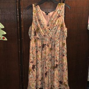 Butterfly Pattern Dress